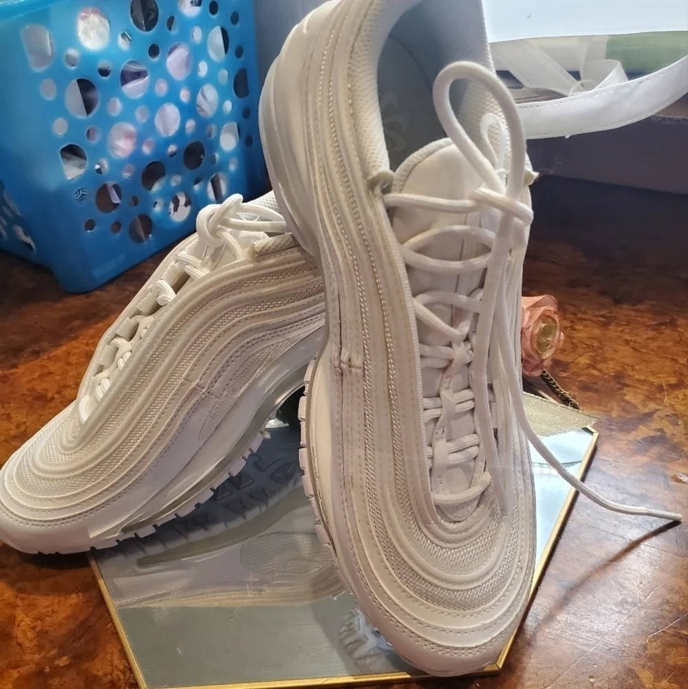 Nike Air Max97 White Athletic Shoes